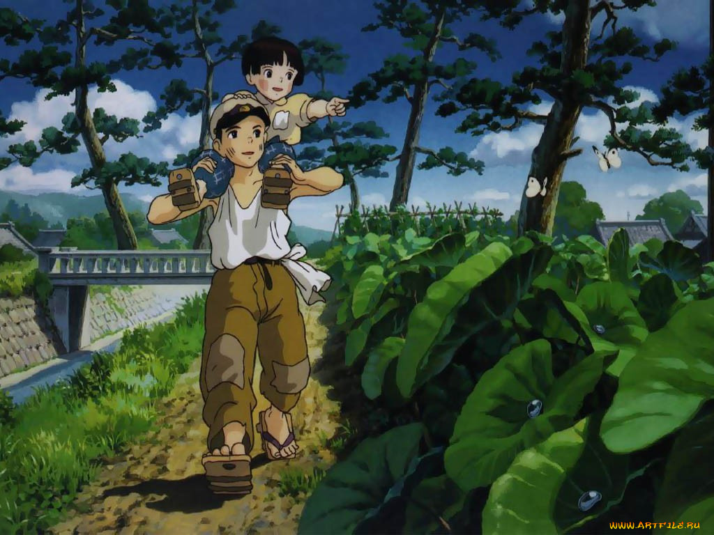 , grave, of, the, fireflies